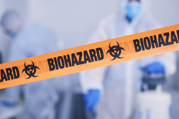 Professional Trauma Scene Cleanup technician working in Springport, IN